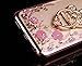 iPhone 6 Plus Case,iPhone 6S Plus Case,ikasus Glitter Crystal Plating Butterfly Floral Luxury Bling Diamond Rhinestone Clear TPU Case for iPhone 6/6S Plus 5.5