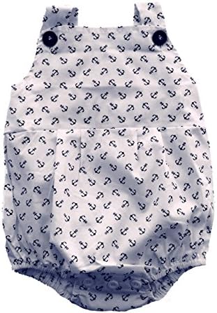 Baby Anchor Sunsuit Bubble Romper for Boy or Girl (18 months)