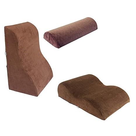Admir Memory Foam Adjustable Bed Wedge Pillow Set Soft Leg