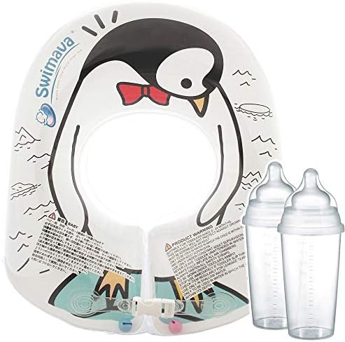 Swimava スイマーバ 日本正規品 ボディリング ベビーサイズ ペンギン 生後6カ月 2歳頃 使い捨て哺乳瓶 ステリボトル2個入り