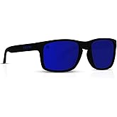 NEVEN Mattex Men's Polarized Sunglasses - Curved Wrap Around Sunglasses - UV Protection Glasses for Outdoor Adventures.