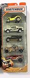 Matchbox 2016 Desert 5-pack