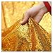 1 Yard Gold Sequin Fabric Shimmer Mesh Glitz Fabric Backdrop Glitter Fabric Sequin Fabric by The Yard for Dress Clothing Making Home Christmas Decor