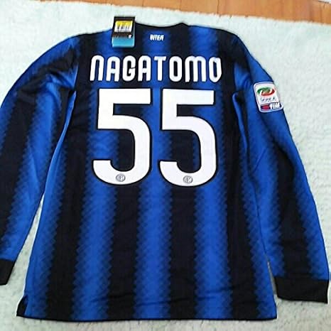 Amazon Co Jp 正規品タグ付きインテル 1011 ホームユニフォーム 長袖 長友佑都 リーグ戦用フルマーキング 現 ガラタサライ ホビー