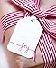 LaRibbons Red and White Horizontal Striped Ribbon, Gift Wrap Ribbon, 1-1/2 Inch by 10 Yard/Spool
