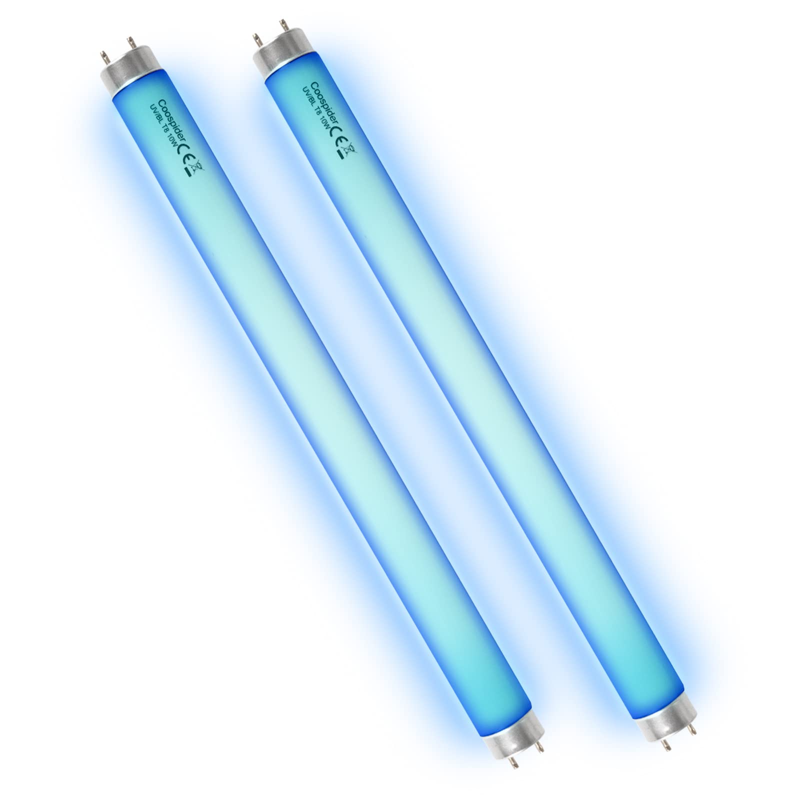 2 Pack 10W Fly Killer Replacement Bulbs BL T8 UV Light Bulb Tubes for 20W Electric Insect Killer/Fly Zapper/Bug Zapper/Mosquito Killer