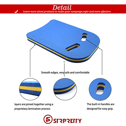 image for MUSB Safty Swimming Training Aid Kickboard - U Design Swim Pool Float 