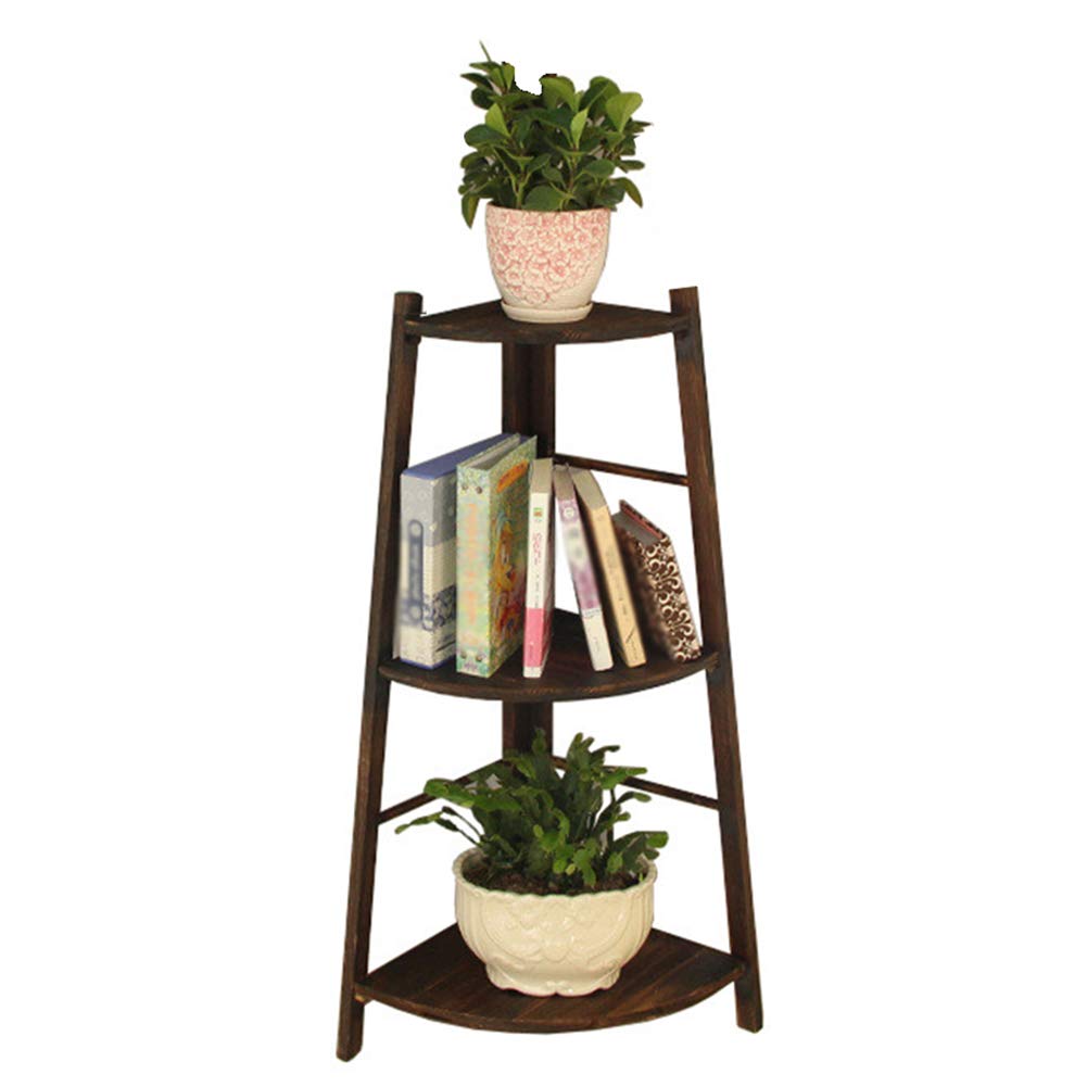 ASDFNF Flower Stand, Creative Multi-Layer Balcony Corner Ladder ...