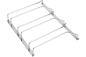 Dianoo Wine Glass Rack Under Cabinet Hanging Wire Stemware Rack Holder with Screws Chrome Finish 24cm 3 Rows