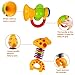 Baby Toys Rattles Teether and Shakers 9 PCS, Baby Newborn Gift Set for Hand Development Early Educational Toys for 3, 6, 9, 12 Month Newborn Baby, Toddler (Some Item Color Pick Randomly)