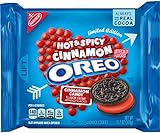 Oreo Hot & Spicy Cinnamon Creme Chocolate Sandwich Cookies, 10.7 Ounce
