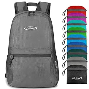 G4Free 20L Ultra lichtgewicht opvouwbare rugzak Opvouwbare waterbestendige dagrugzak voor buiten wandelen Kamperen…
