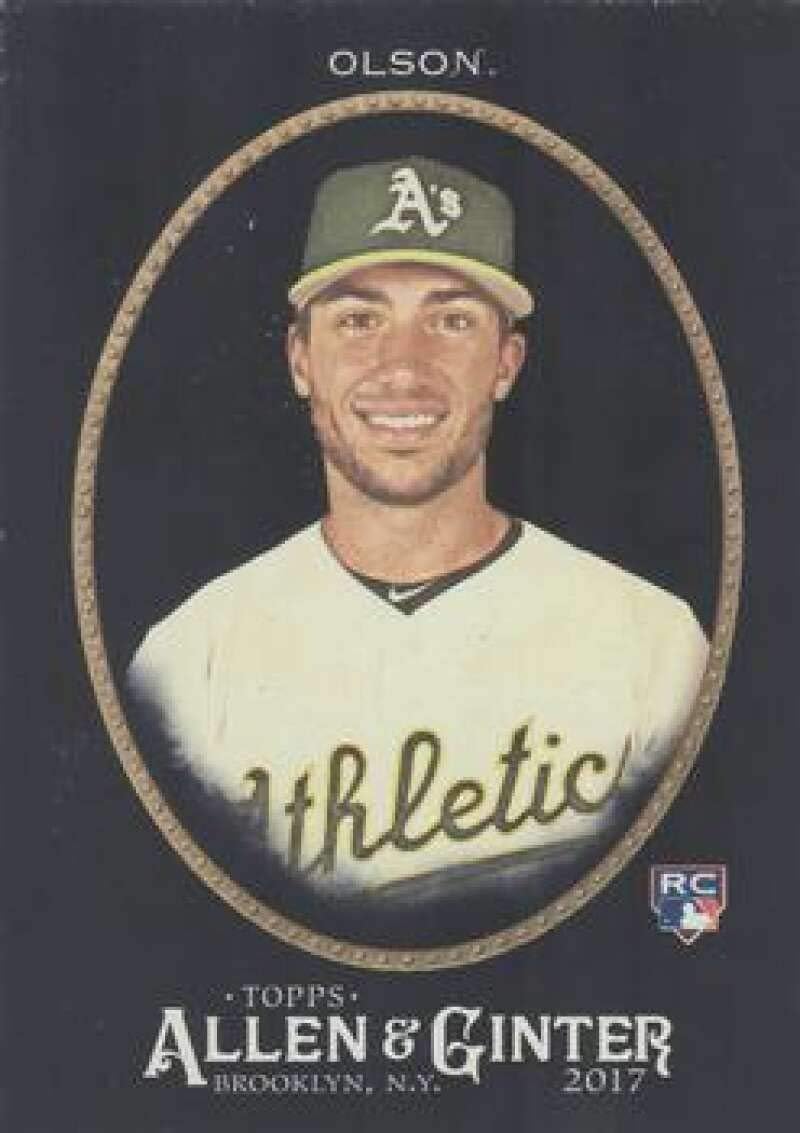 Amazon 2017 Topps Allen And Ginter X Black 268 Matt Olson RC 