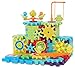 Interlocking Building Blocks and Gears 81 Pcs Construction Toy Set for Children Kids Boys Girls - Motorized Spinning Wheels - Build Variations with Funny Puzzle Bricks Gear Wheels Brand Ideas In Life