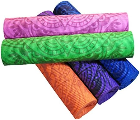 HATHAFIT Extra Thick Non Slip Lightweight Yoga Mat