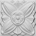 Ekena Millwork ROS08X08FA 3 1/8-Inch W X 3 1/8-Inch H Fairfax Small Rosette
