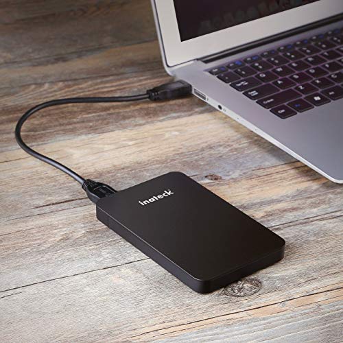 Inateck USB 3.0 External Hard Drive Enclosure Case Fit 9.5mm 7mm 2.5