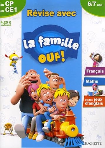 Download Révise avec la famille Ouf ! du CP au CE1 : Français Maths et des jeux d'anglais PDF