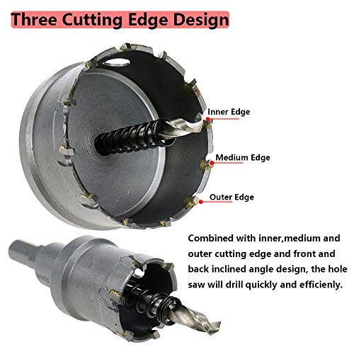 Hole Saw 1.5-inch/38mm Metal Hole Saw Carbide Tipped Hole Cutter photo 10