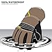 Youngstown Glove Waterproof Winter XT Thinsulate Insulated Work Gloves For Men - Non-Slip Palm, Windproof, Snow and Cold Weather - Green/Gray, XX-Large