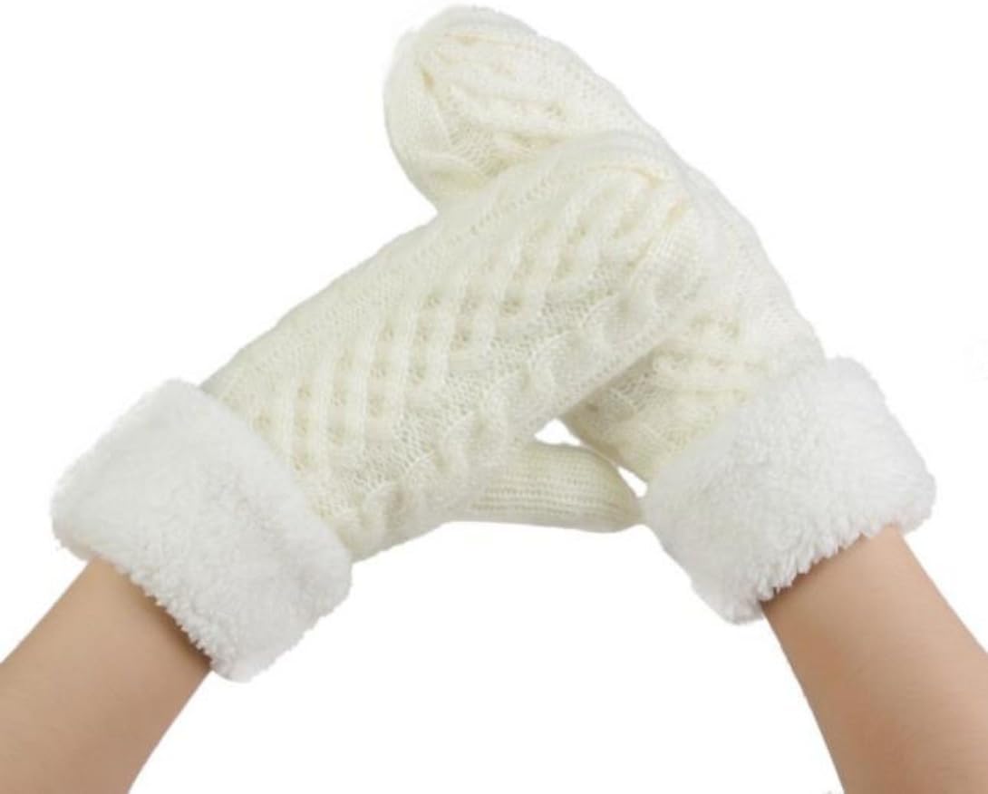 Xmas Gift Clearance! Wensltd Cute Pattern Fair Lady Gloves Mittens