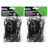 VIVOSUN 2-Pack 3x3FT Elastic Trellis Netting with Hooks for Grow Tents