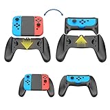 Nintendo Switch Joy Con Grip Charging Dock, Funcilit 2 in 1 Joy-Con Charging Grip Comfortable Game Handle with Controller Charging Dock 2 Charging Modes