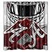 Custom NCAA Alabama Crimson Tide Design Waterproof Polyester Fabric Bathroom Shower Curtain 66 inch x 72 inch,about 167cm x 183cm