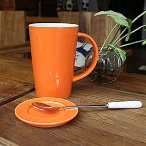 YX.LLA La Taza de café de cerámica Tazas dedicada microondas ...