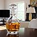 Ravenscroft Crystal | Elegant European-Made Hand-Blown Thomas Jefferson Decanter with Stopper | 100% Lead-Free Crystalline | 47.5 FL Oz | Gift-Boxed