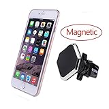 Car Mount, GULAKI Universal Magnetic Car Phone Mount Air Vent Mount Clip Holder for iPhone 6/6S Plus Nexus 6P 5X, Galaxy S6/S6 Edge, Note 5, LG G4 & Most Cell Phones, Mini Tablet (Black)