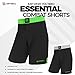 Sanabul Essential MMA Shorts for Men Boxing No Gi Jiu Jitsu Grappling BJJ Shorts, Green 32 inch W
