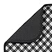 S&T INC. Dish Drying Mat for Kitchen, Absorbent, Reversible Microfiber Dish Mat, 16 Inch x 18 Inch, Black Gingham
