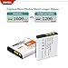 Bonacell 2 Pack 1600mAh Replacement Sony NP-BG1 Battery and Charger Kit for Sony Cyber-shot DSC-W220, DSC-H50, DSC-W150, DSC-H55, DSC-H3,DSC-H10, DSC-H20, DSC-H50, DSC-HX7V, DSC-HX9V DSC-W80 and More