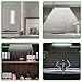 Motion Sensor Closet Light,Deknei 48 LED Under Cabinet Lights Wireless Rechargeable Wardrobe Light,Magnetic Under Counter Lighting with 1500mAh Battery for Closet Cabinet Stairs(2 Sensor Modes)