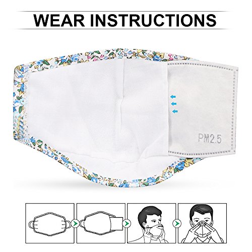 SPRING SEAON Dust Mask Washable and Reusable Mouth Masks Warm Windproof Cotton Face Mask