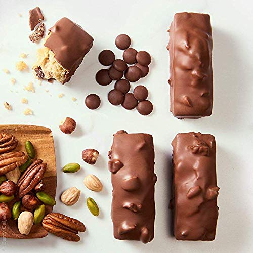 CALLEBAUT Ontvanger nr. 811, 823 en W2, couverture Callets, donkere chocolade, melkchocolade en witte chocolade, 400g… - Afbeelding 3