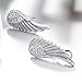 Angel Wing Hoop EarringMother Birthday Valentines Gift Present For Women Girl Wife