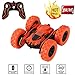 SZJJX Stunt RC Car, 2.4Ghz Double Sided Tumbling Remote Control Vehicle, 3D Deformation, Radio Controlled Off-Road Truck (Orange)