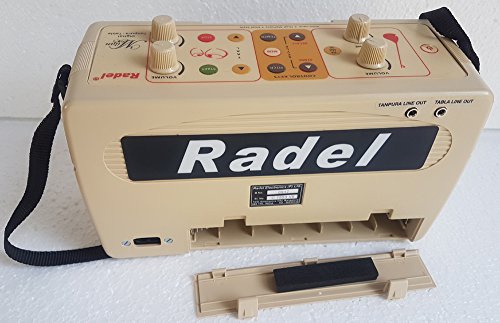 Electronic Tanpura/Tabla - RADEL Milan Digital Tabla Plus Tanpura, Digital Tabla and Tanpura Sound Machine, Tabla/Tanpura/Tambura Sampler, Instruction Manual, Bag, Power Cord - Thumbnail 2