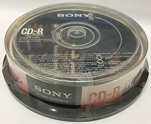 SONY CD-R 10 PACK SPINDLE