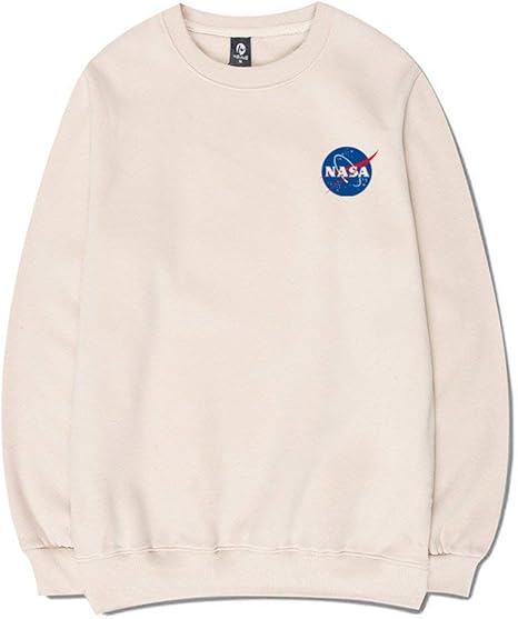 beige nasa hoodie