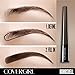 COVERGIRL Bombshell POW-der Brow & Line Eyebrow Powder Medium Brown 810, .24 oz (packaging may vary)