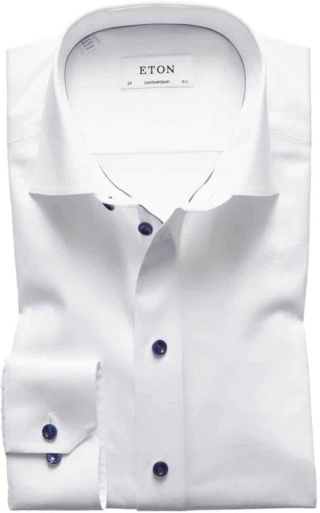 eton contemporary fit dress shirt