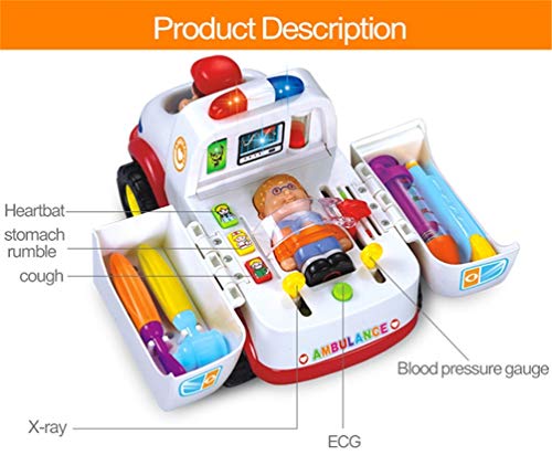 2 LOVE+GIFT+Ambulance+Vehicle+Pretend+Medical