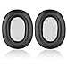 Jecobb MDR-1R Earpads Replacement Memory Foam & Protein Leather Ear Cushion Pads Cover for Sony MDR-1R, MDR-1RNC Headphones (Black)