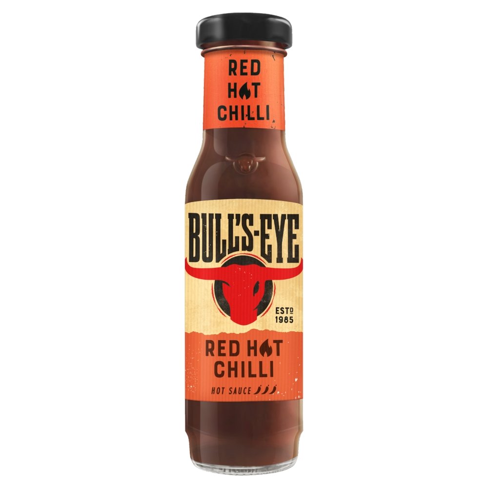 Bull'sEye Red Hot Chilli Hot Sauce, 271 g Amazon.co.uk Grocery