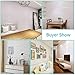 Regetek 3D Wall Panels Self-Adhesive Decorative Faux Foam Wallpaper for Interior TV Walls/Sofa Background Wall Decor DIY Peel and Stick Easy Installation (White Brick Wallpaper-10 Pack 58.13 sq.ft)