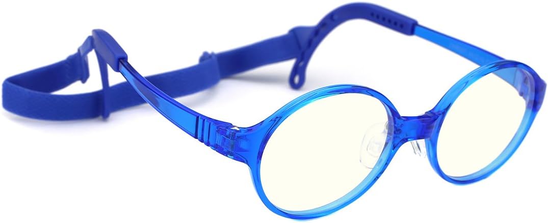 modesoda Kids Blue Light Blocking Computer Gaming Glasses for Kids,Anti Glare Tinted Lenses UV Protection Eyeglasses Age 3-12