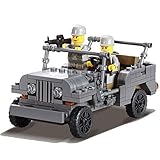 Kazi Building Block Century Military Jeep Luftwaffe #82007 199pcs